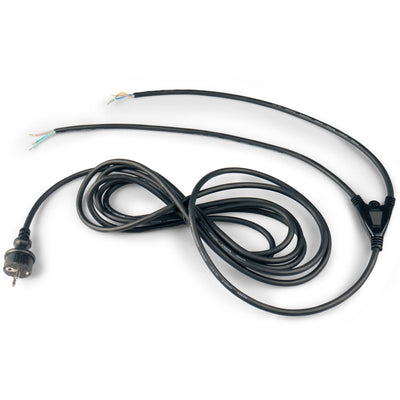 Buitenkabel 3-aderig - 5 meter - IP44 Spatwaterdicht - H07RN-F 3G1.0 mm² - EU Plug