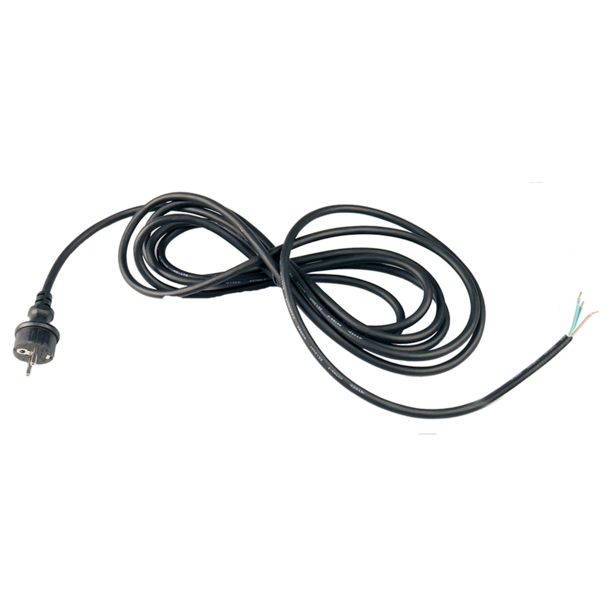 Universele buitenkabel 3-aderig met EU plug - 5 meter lang - IP44 spatwaterdicht - H07RN-F 3G1.0 mm²