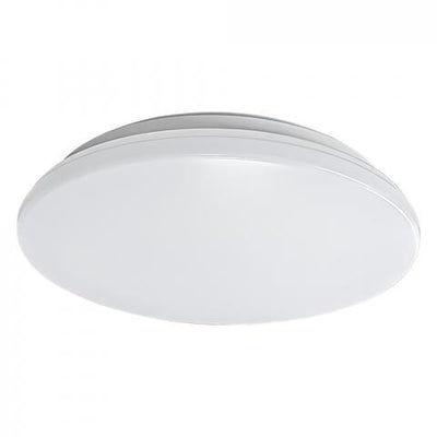 LED Plafondlamp 850 lumen - 12W - Warmwit 3000K - IP44 Spatwaterdicht - Ø27cm - Wit