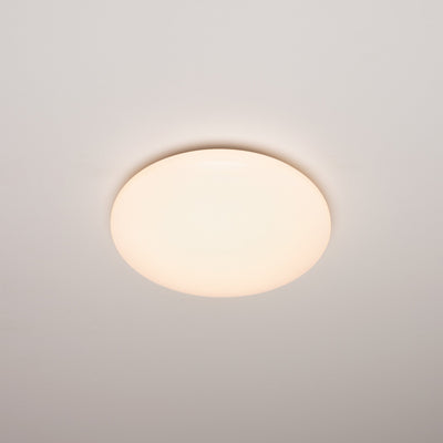 LED Plafondlamp 850 lumen - 12W - Warmwit 3000K - IP44 Spatwaterdicht - Ø27cm - Wit