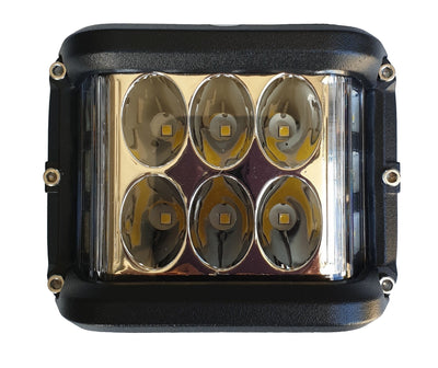 LED-Arbeitsscheinwerfer 12x3 = 36 W | Scheinwerfer 10–60 Volt | 6000 K | IP67 – LEDPLANET.NL