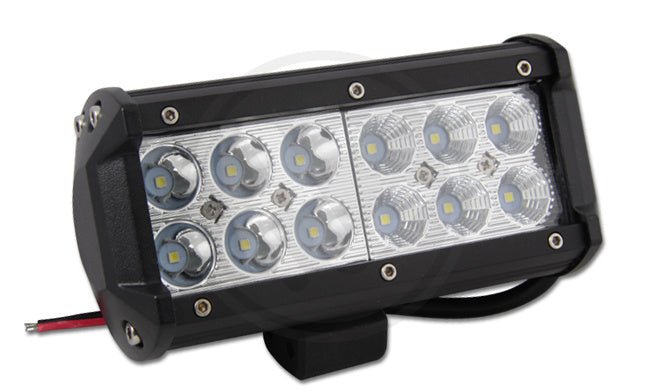 Verstraler 12x3 = 36W LED | schijnwerper 9 - 32 V DC | 6000K | IP67 - LEDPLANET.NL