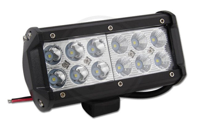 Verstraler 12x3 = 36W LED | schijnwerper 9 - 32 V DC | 6000K | IP67 - LEDPLANET.NL