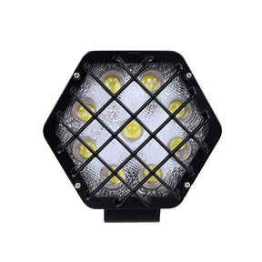 LED Spotlight 27W - HEX work light~1600 Lumens - 12V & 24V DC | daylight white 6500K | IP67 - LEDPLANET.NL