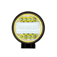 Verstraler LED 38W - Ø 112mm x 45mm | Combo (werklicht + HALO) - 12V & 24V DC | daglichtwit 6500K | IP67 - LEDPLANET.NL
