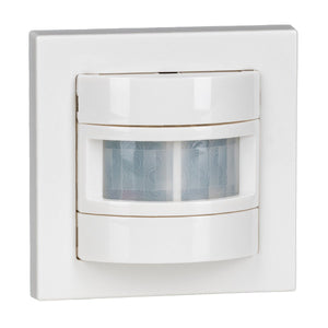 Wandschakelaar met Bewegingssensor - 55 x 55 mm inbouw - Compatibel met LED - Wit
