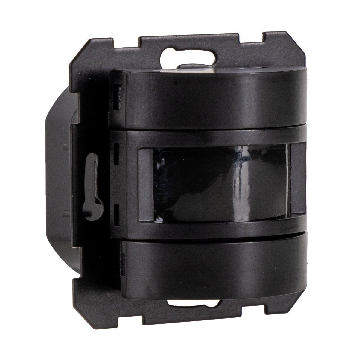 Wandschakelaar met Bewegingssensor - Inbouw 55x55mm - 180° Detectie - Max 500W - Zwart