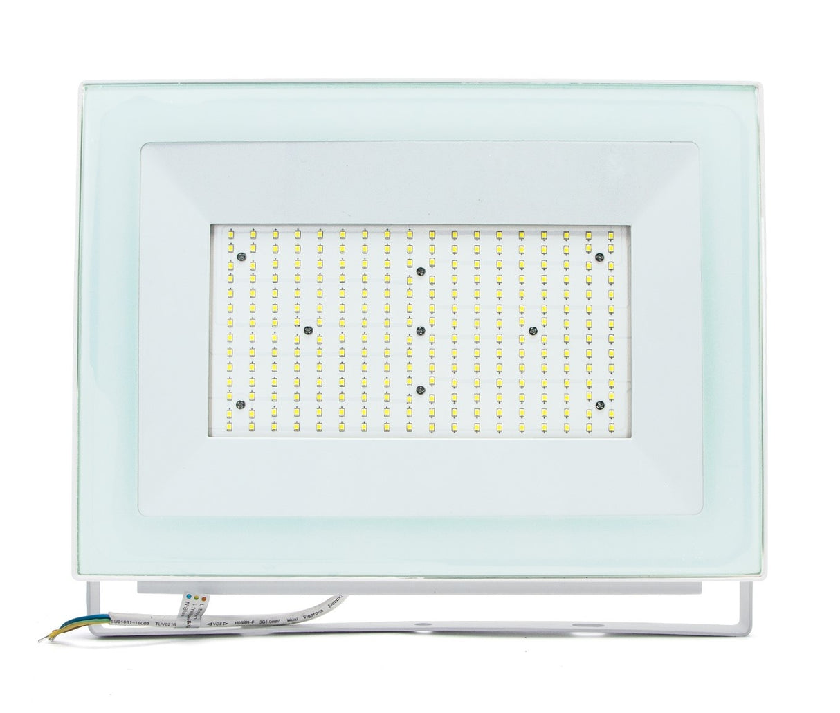 Außenleuchte weiß | LED 200W=1800W Strahler | Tageslichtweiß 6400K | wasserdicht IP65