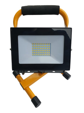 LED work light | 50W=400W floodlight | 300 cm plug cable | daylight white 5500K | waterproof IP65 - LEDPLANET.NL