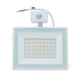 LED outdoor lamp white | 50W=450W LED spotlight | IR sensor | daylight white 6400K | waterproof IP65