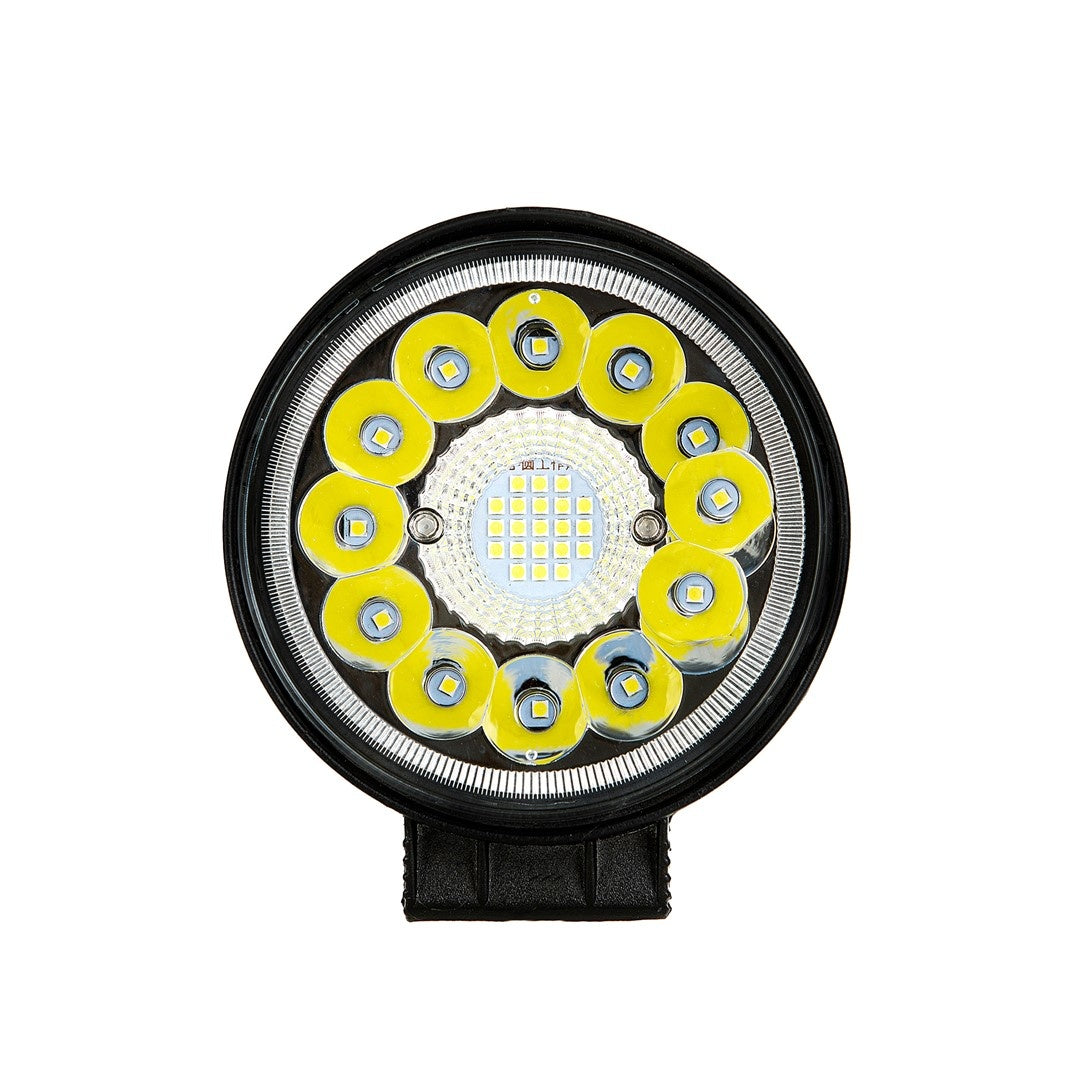 Verstraler LED 33W - Ø 112mm x 45mm | Combo (Spot + Flood) - 12V & 24V DC | daglichtwit 6500K | IP67