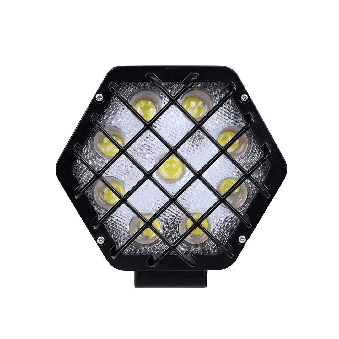 Strahler LED 27W - Arbeitslicht HEX~1600 Lumen - 12V &amp; 24V DC | Tageslichtweiß 6500K | IP67