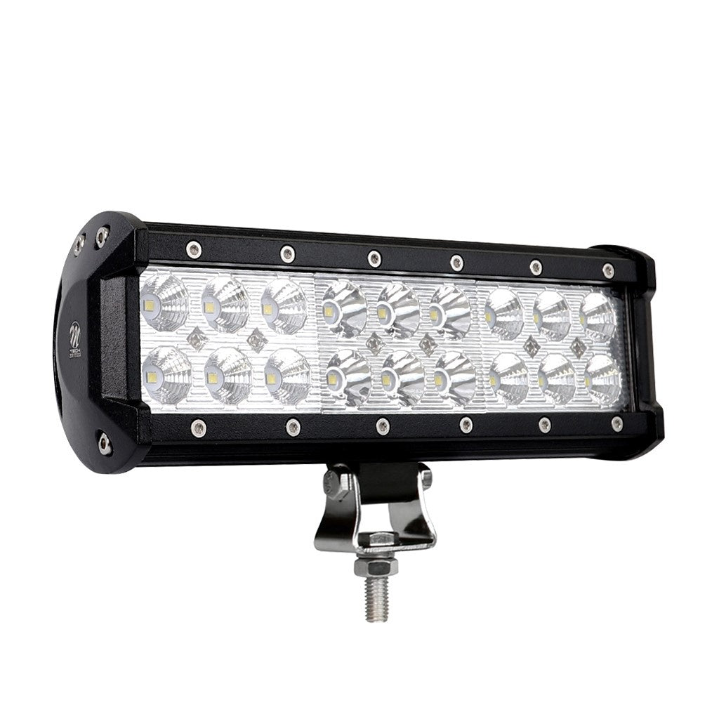 LED-Lichtleiste 9" 54W (18x3W Osram) | Strahler 12V &amp; 24V Kombi | Offroad 6000K - IP67